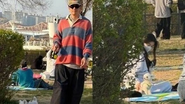 이광수♥이선빈, 한강 데이트 딱 걸렸다…"화제 안 됐냐"