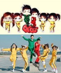 티아라, 중국가수 젓가락형제와 'Little Apple' 한국버전 공개