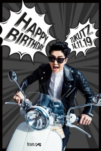 YG, DJ 투컷(TUKUTZ) 생일 기념 축하 이미지 공개