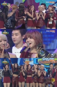 '쇼 챔피언' AOA 1위 등극, 감격의 눈물 흘리며 “열심히 하겠다”