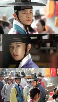 '왕의 얼굴' 서인국, '남장' 조윤희에 묘하게 빠져드네