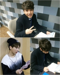 비아이지 희도, '달콤한 비밀' 대본 삼매경..준비된 연기돌?