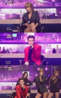 '뮤직뱅크' 효린X주영, 섹시한 이별노래로 환상 콜라보
