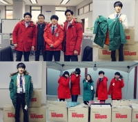 영업3팀 장그래 팀장, '미생' 스태프에 방한복 선물