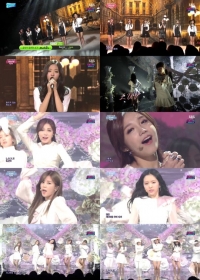 '인기가요' 에이핑크, 순수돌의 성숙한 매력 '러브'