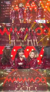 '뮤직뱅크' 마마무, '피아노맨' 컴백…명불허전 파워 보컬