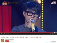 이승환, '어떻게 사랑이 그래요' 유튜브 조회수 100만 돌파