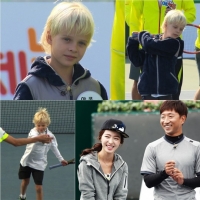 '예체능' 차유람 vs 야콥…9살 테니스 신동의 '인형 비주얼'