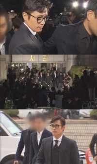 '한밤' 이병헌, 드디어 법정 출두…그가 남긴 말은?