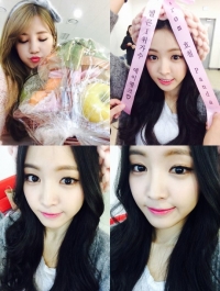 에이핑크, 깜찍 청순 과일바구니 선물 인증..남다른 팬사랑