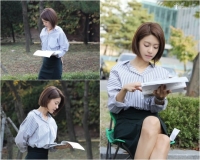 '닥터 프로스트' 이윤지, 여교수가 대본 보는 법은?