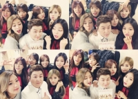 에이핑크, 허각 콘서트 게스트 인증샷 공개 '외모 몰아주기 셀카'