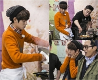 '1박2일' 정준영, 꽃미남 셰프 변신