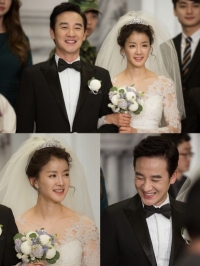 '일리 있는 사랑' 엄태웅-이시영, 웨딩사진 공개