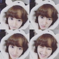 박민영, 첫눈 기념 셀프 동영상 공개..곰 모자 쓰고 각양각색 표정