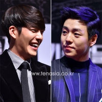 김우빈 이현우 '런닝맨' 출격, 눈오는 명동 거리 달린다