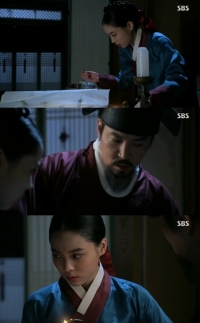 '비밀의 문' 윤소희, 어가행렬 경로 파악 중 최원영에 발각