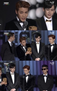 2014 MAMA 2PM, 베스트 뮤직비디오상 “항상 박진영PD님 곡으로 받다가...”
