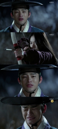 '왕의 얼굴' 서인국, 조윤희와 갈대밭 재회 '오열'