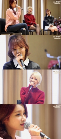 AOA, '사뿐사뿐' 어쿠스틱 버전 공개..초아-유나-지민 3대장 출격