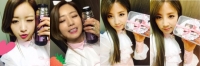 에이핑크 윤보미-박초롱, 팬사랑에 화답하는 4종 셀카 공개 '귀여워!'