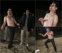 '1박 2일' 김준호, '외계인 좀비' 변신..상의 탈의까지 '무슨 일?'