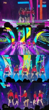'음악중심' EXID, 차트 역주행 이끈 섹시 중독 퍼포먼스 '위아래'