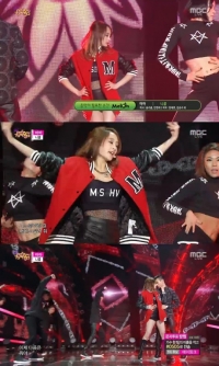'음악중심' 니콜, '마마' 울리는 섹시 퍼포먼스