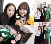 박은혜, 진세현 홍종현과 함께 한 '경찰가족' 현장 컷 공개