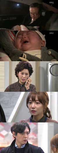 '달콤한 비밀' 정동환, 신소율 딸 고아원에 버리기로 결심