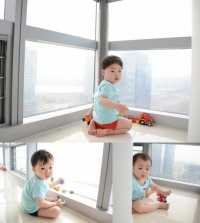 송일국, "삼둥이 태어난 지 1,000일 째.. 건강하게 자라줘서 고마워"