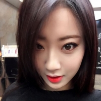 나인뮤지스 경리, 헤어스타일 바꾸고 셀카 공개
