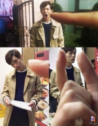 '가족끼리 왜 이래' 서강준, 손가락 사이에 쏙 들어오는 얼굴