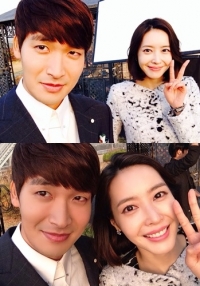 '미녀의 탄생' 정겨운 왕지혜, 드라마와 다른 다정한 셀카 공개