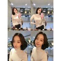 오연서, 셀카 공개 "카메라와 친해지는 중"