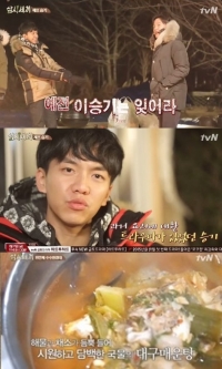 '삼시세끼' 이승기, 깜짝 요리실력 공개 "안되면 다 때려 넣어야"