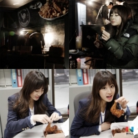 '미생' 강소라, 촬영현장에 치킨 선물 '안영이의 센스'