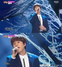 '음악중심' 규현, 감미로운 발라드 왕자 등극 '광화문에서'