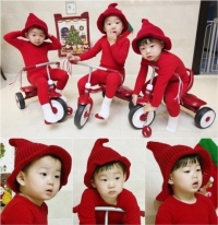 '슈퍼맨이 돌아왔다' 삼둥이 루돌프 요정 변신 모습은?