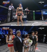 실검보고서, 송가연 로드FC 2연승 좌절…타카노 사토미에 패배