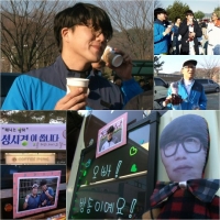 성시경 팬, '예체능' 팀에 커피 쏘다