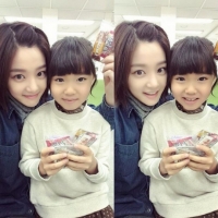 이유비, 비단이 김지영과 함께 한 인증샷 공개 "오구오구"