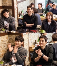 '힐러' 지창욱-유지태-박민영, 본방사수 인증샷 공개 '훈훈'