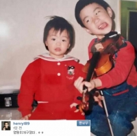 헨리, 개구진 어릴 적 모습 공개 '옆에는 김동현 소개해준다던 여동생?'