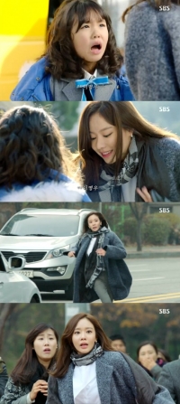 '펀치' 김아중, 딸 비극 알아채고 도로 질주 '강렬 첫 등장'