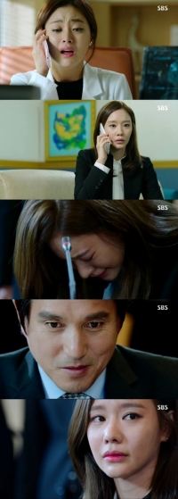 '펀치' 김아중, 김래원 뇌종양 사실 알아 '눈물'