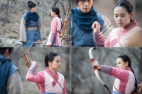'왕의 얼굴' 신성록, 활 당기는 조윤희 만류.. 서인국 라이벌로 부상