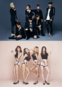 씨스타 방탄소년단, 옴므 콘서트 게스트 출격