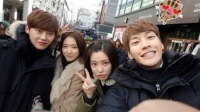 '피노키오' 주연 4인방, 청춘 남녀들의 순댓국 먹으러 가는 길 '호흡척척!'