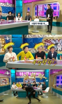 '라디오스타' 잭슨, 의욕 넘치는 인사 하려다 벽에 부딪혀 '굴욕'